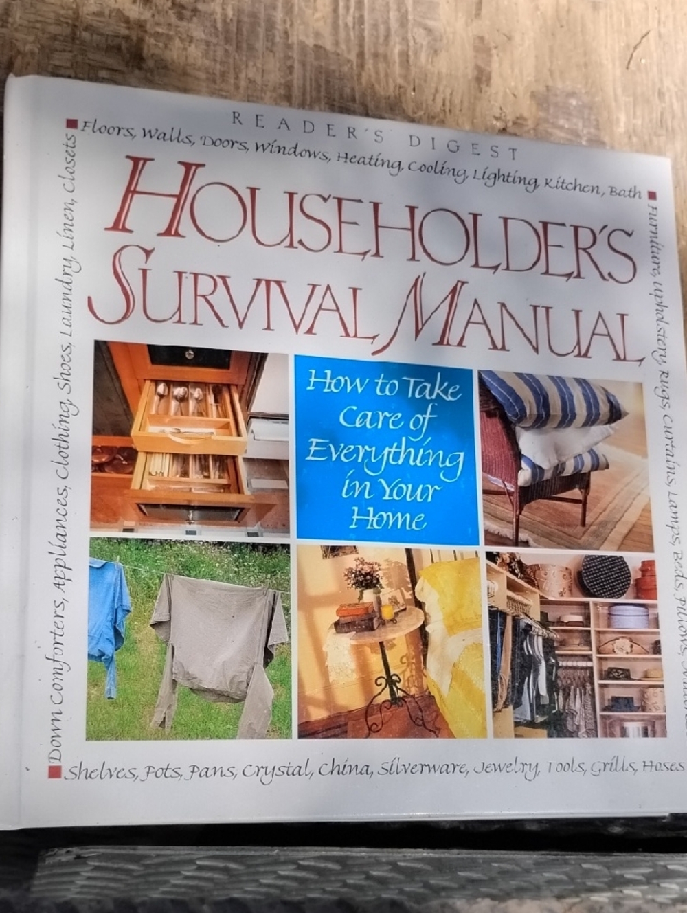Reader's Digest Householder's Survival Manual - White & Red HardCover